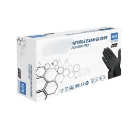 3070.042.00.0 - Handschoen nitril zwart 100st