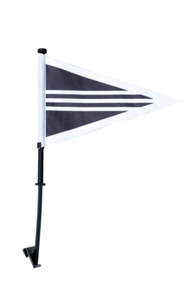 3075.130.00.0 - Volgauto vlag | rouwvlag