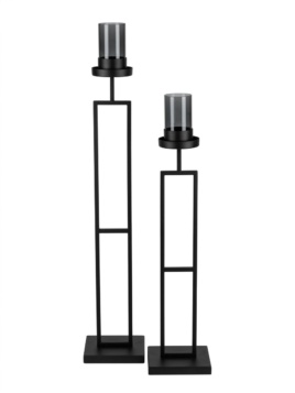 2070.419.00.0 - Kandelaar DUO Black set